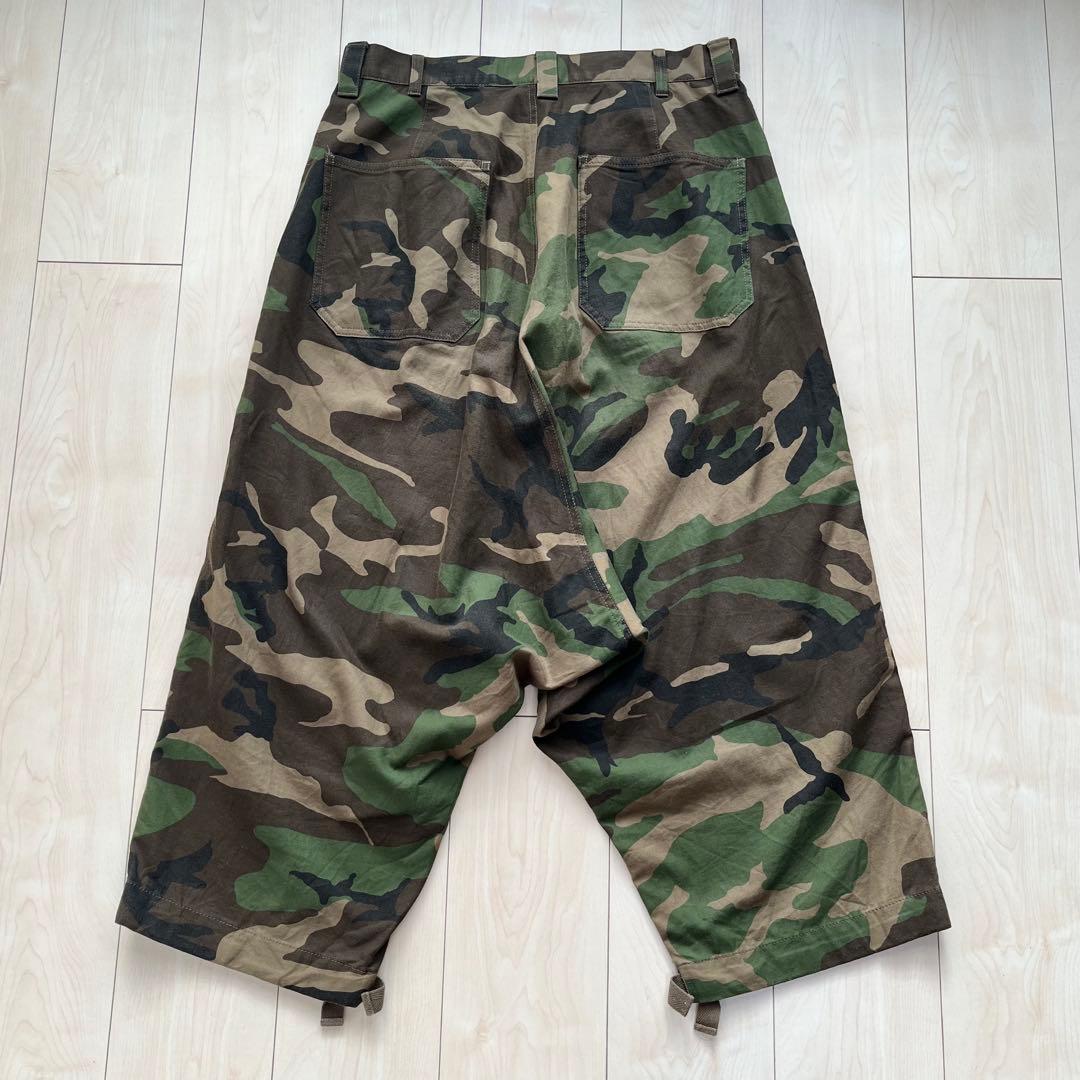 Y's ワイズ ヨウジヤマモト サルエルパンツ カモフラ 迷彩 3 - メルカリ