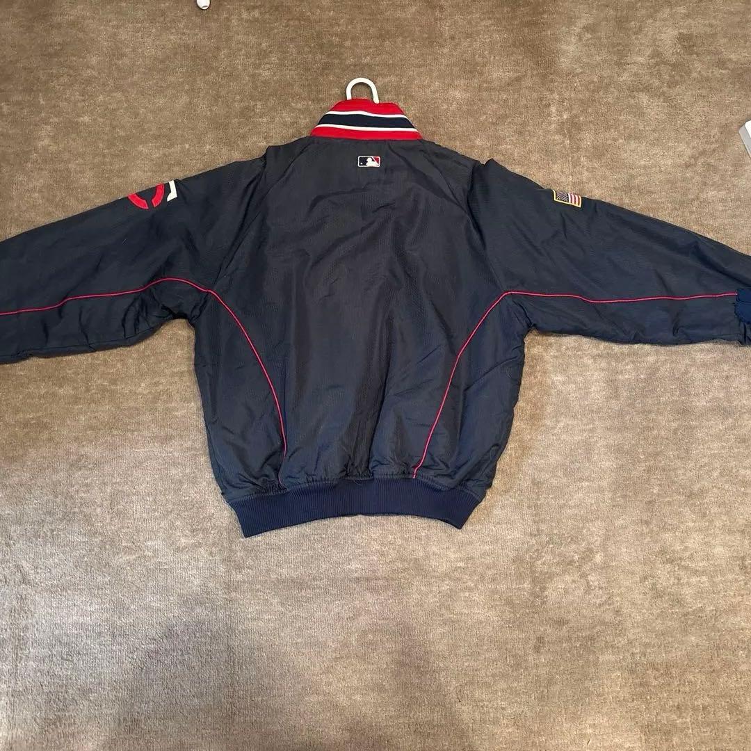 Twins Majestic スタジャンジャケット M ネイビー