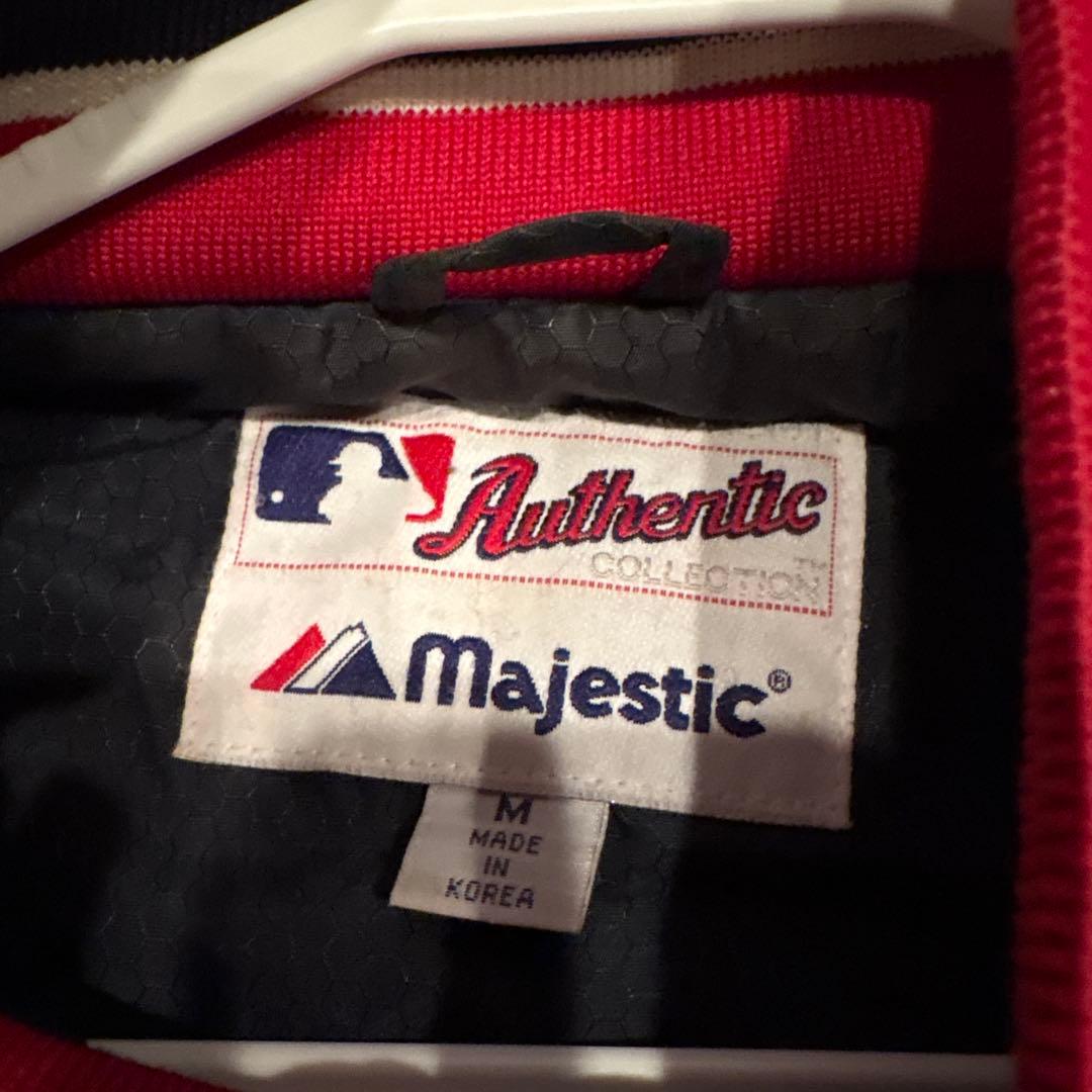 Twins Majestic スタジャンジャケット M ネイビー