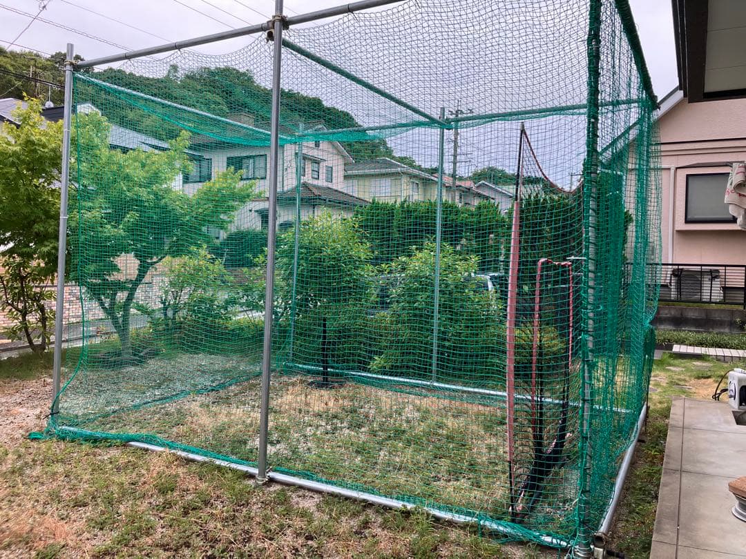 バッティングネット　ゴルフネット　単管　防球ネット　引取限定