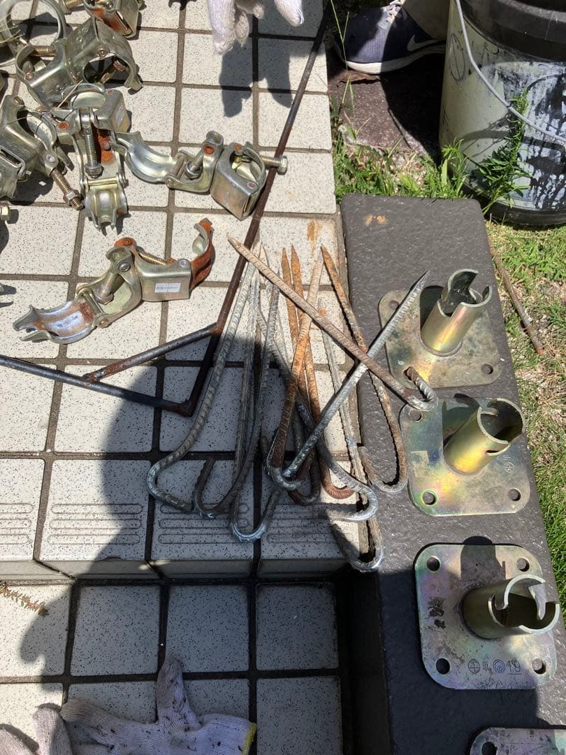 バッティングネット　ゴルフネット　単管　防球ネット　引取限定