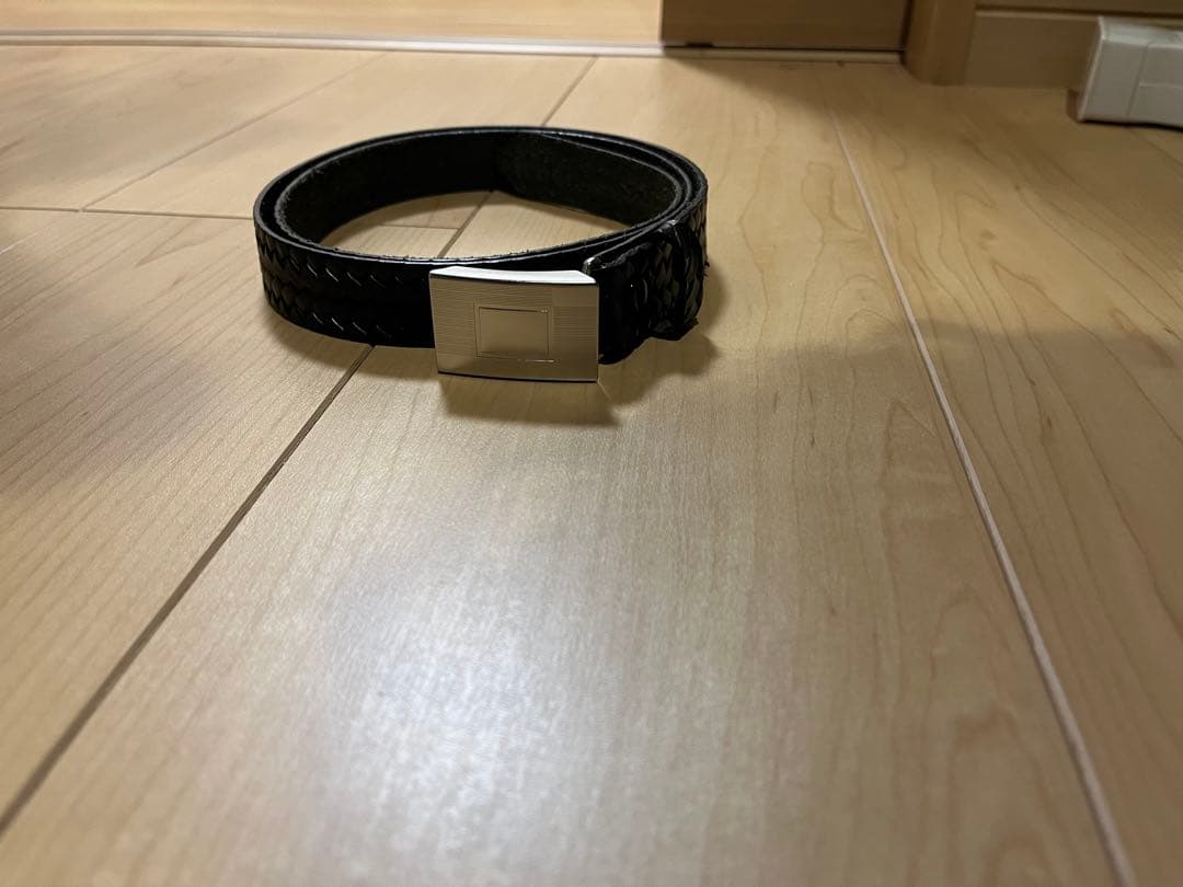 小物 TaigaTakahashi PatternBelt Black Lot.021