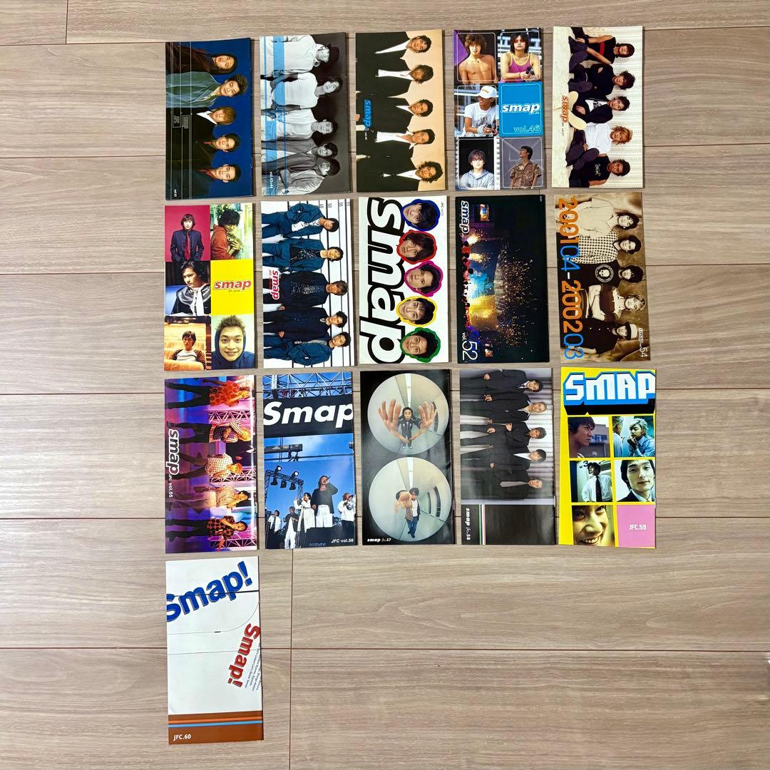 SMAP ファンクラブ会報 No.1〜118 全巻　美品　まとめ売り