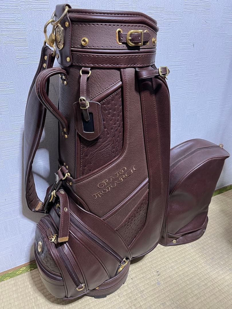 稀少品！ミズノ最高級 MIZUNO GRAND MONARCH キャディバッグ