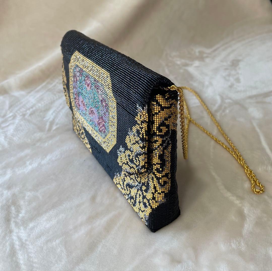 TOWANNY トワニー ビーズ織り パーティーバッグの通販はau PAY