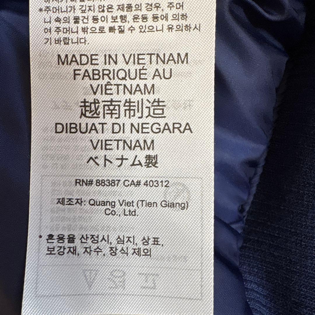 アディダス ボンバージャケット XL スタジャン 青 白美 黄色 美品