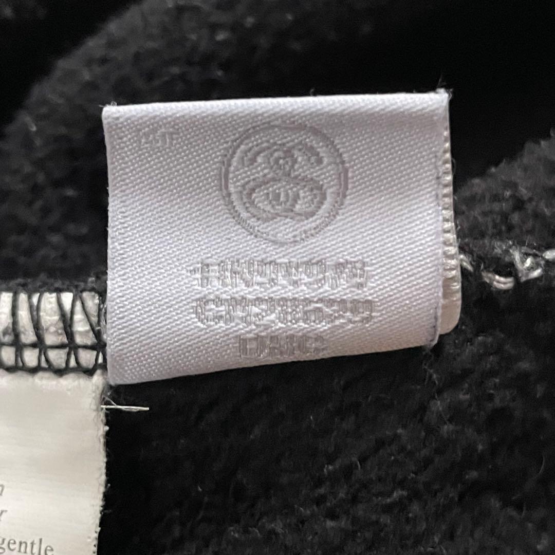 STUSSY ステューシー スウェット デカロゴ USA製 黒
