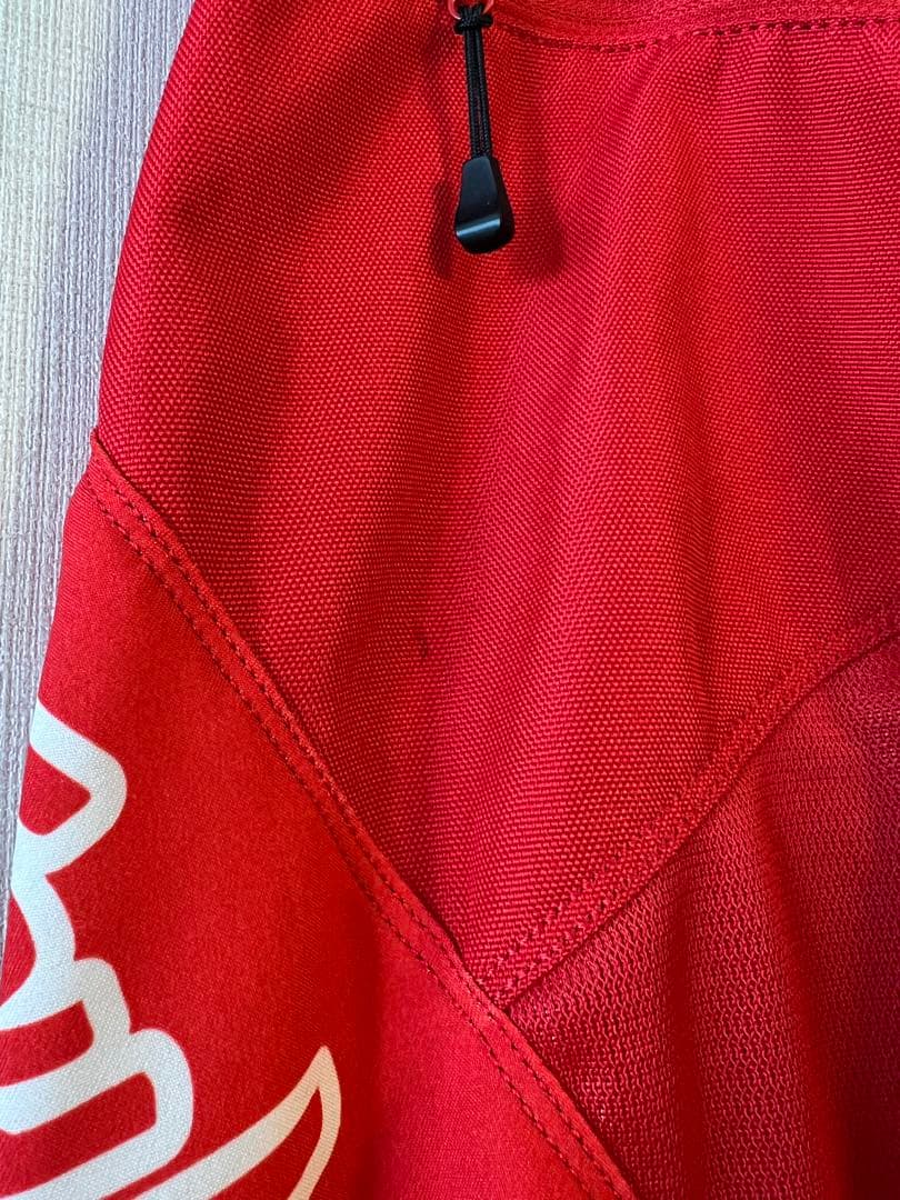 ⑦トロイリーデザイン　ショートパンツ　朱赤＆白