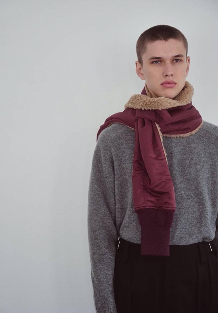 SOFTHYPHEN ソフトハイフン MA-1 STOLE GLOVE マフラー - メルカリ