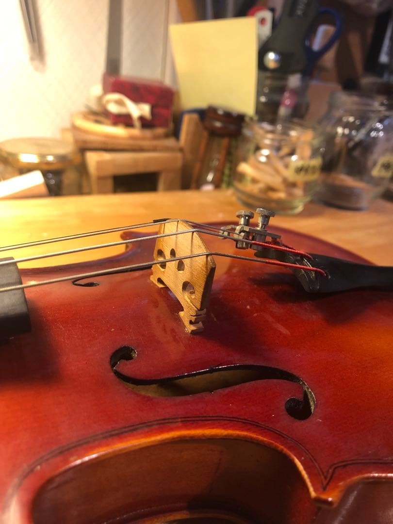 駒&魂柱調整済】SuzukiバイオリンNo130 1/8 1974