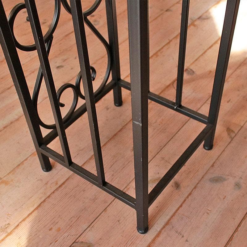 アイアンコンソール 石天板 幅88cm ロートアイアン638-580 - メルカリ