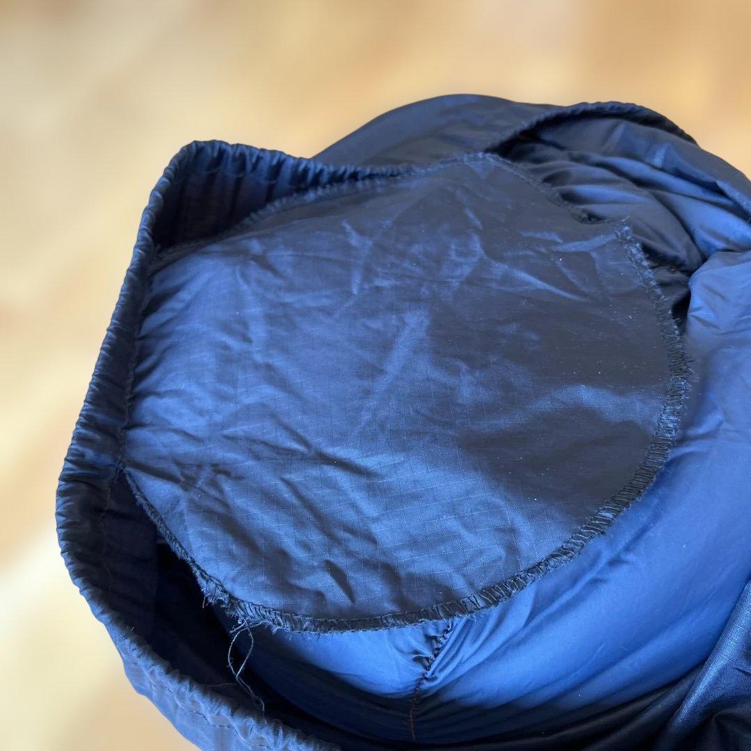 モンベル 寝袋 バロウバッグ #1 オレンジ 右ジップ モンベル