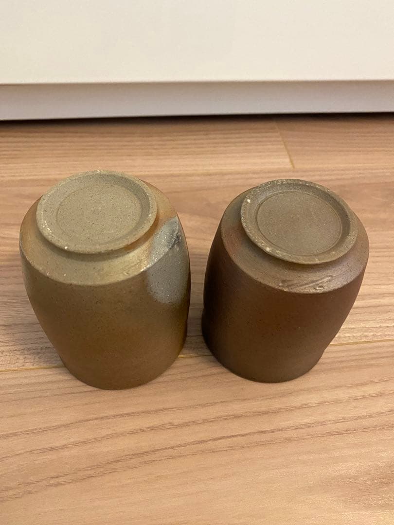 備前焼　急須、湯呑みセット