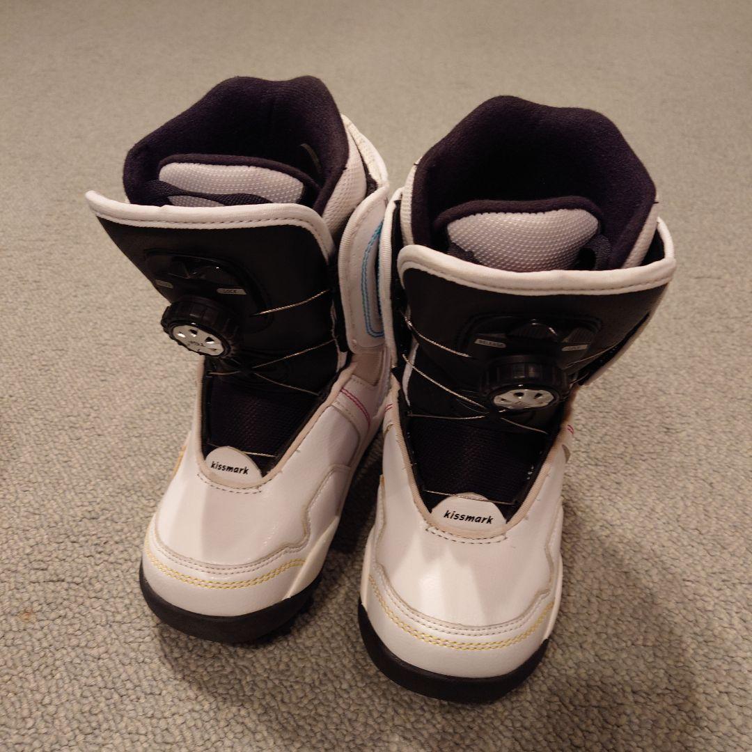 IGNIO キッズ スノーボード3点セット 100cm キスマークブーツ