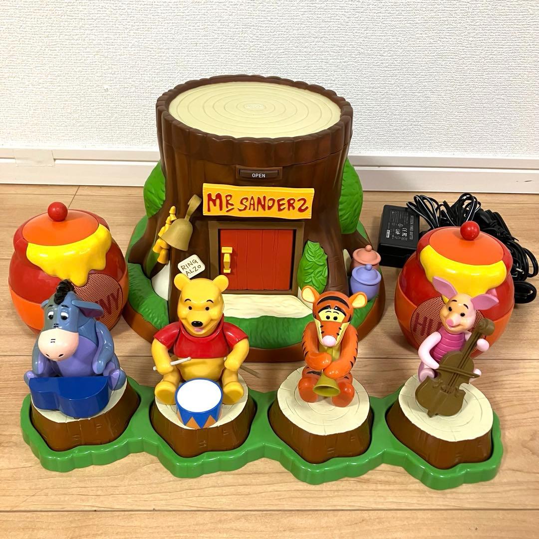 ディズニーキャラクター CDプレーヤー くまのプーさんバンド 80周年