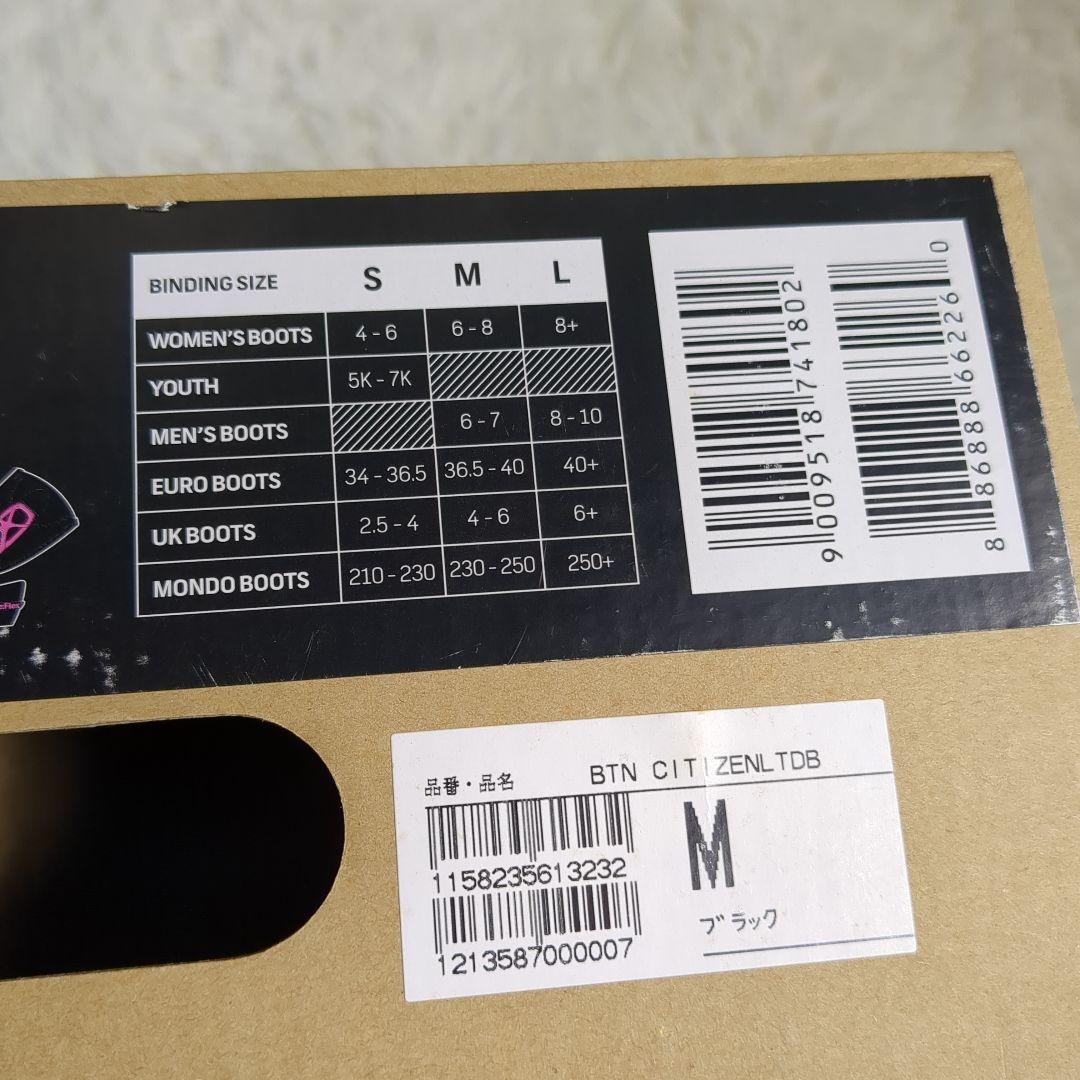 【未使用✨BURTON✨M】ビンディング バインディング 2014モデル