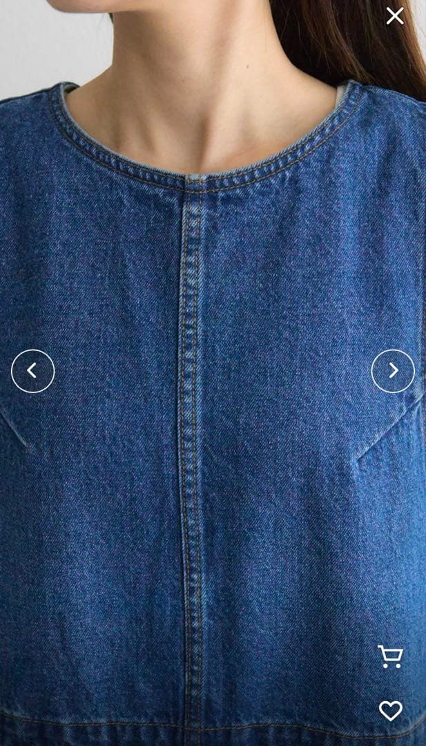 PUAL CE CIN @kokiminitaコーンデニム アメスリサロペット