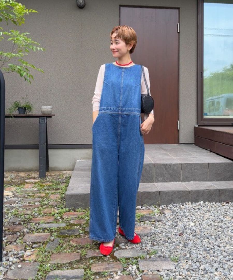 PUAL CE CIN @kokiminitaコーンデニム アメスリサロペット