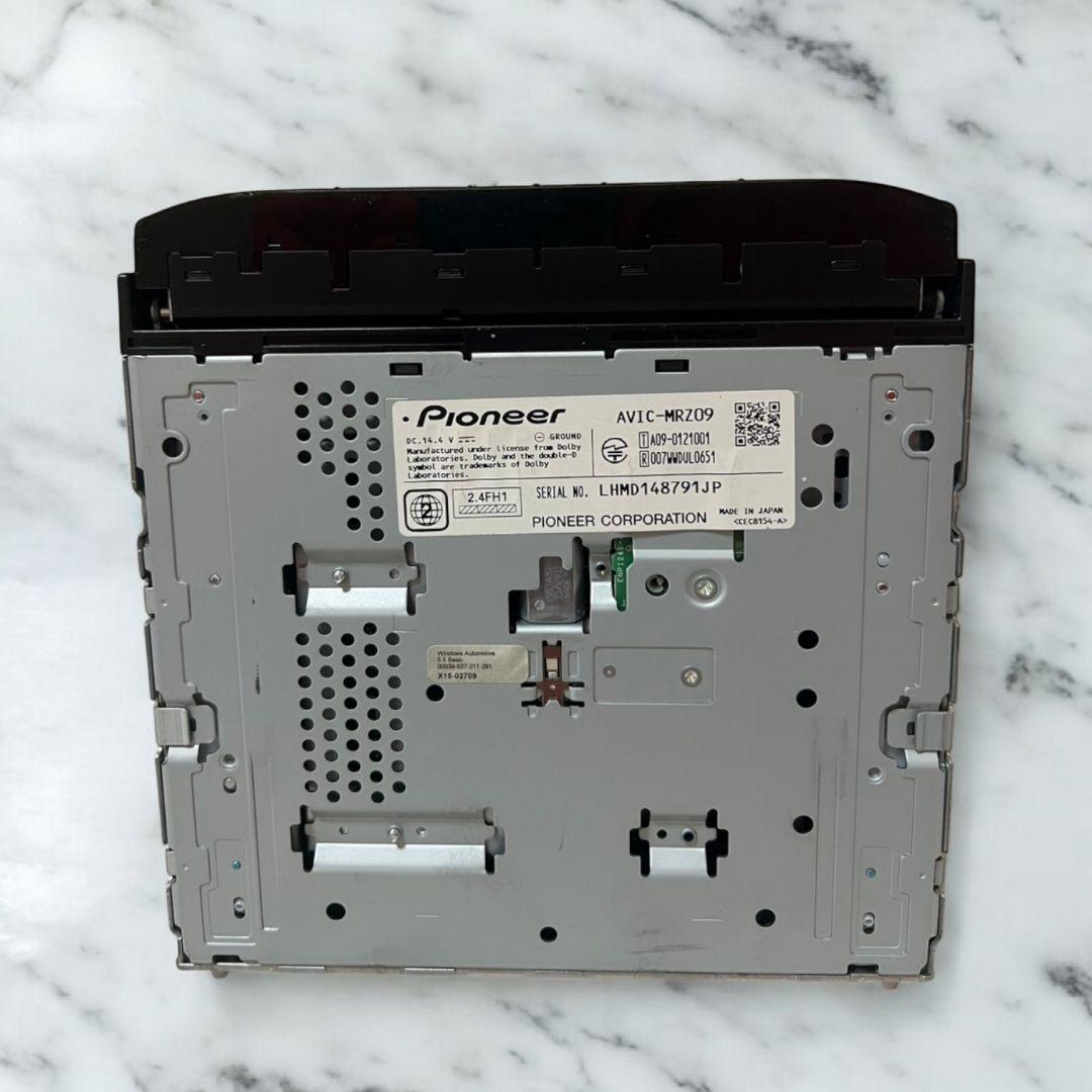 AVIC-MRZ09 carrozzeria　カロッツェリア　楽ナビ2011