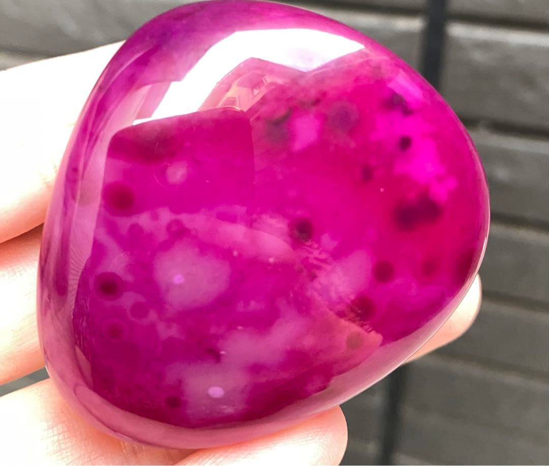 ピンク縞瑪瑙 ピンクアゲート レースアゲート マダガスカル産天然 原石