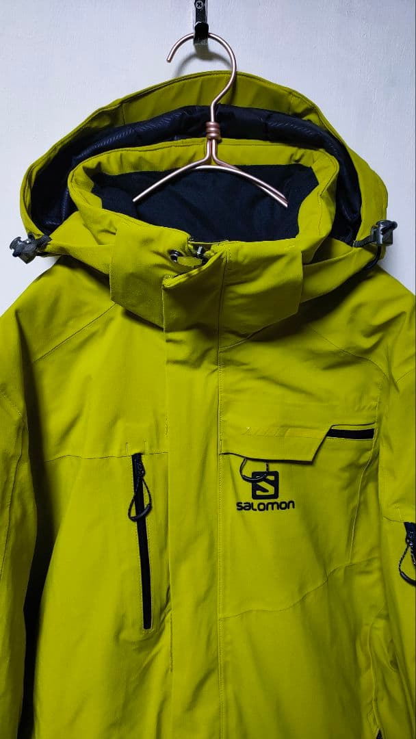 《サロモン SALOMON》スキーウェア 中綿 保温 雪山 ジャケット