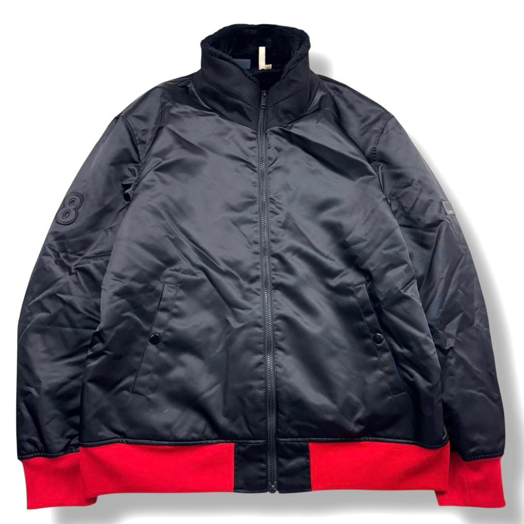 美品 ムータマリン rockdude ボアジャケット ナイロン ゴルフ 04 黒