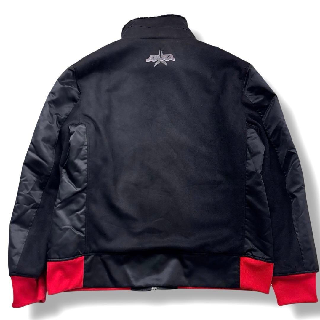 美品 ムータマリン rockdude ボアジャケット ナイロン ゴルフ 04 黒