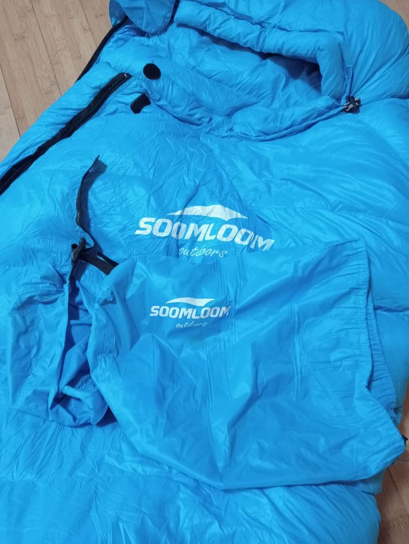 SOOMLOOM ダウンシュラフ 1000g 寝袋　スームルーム