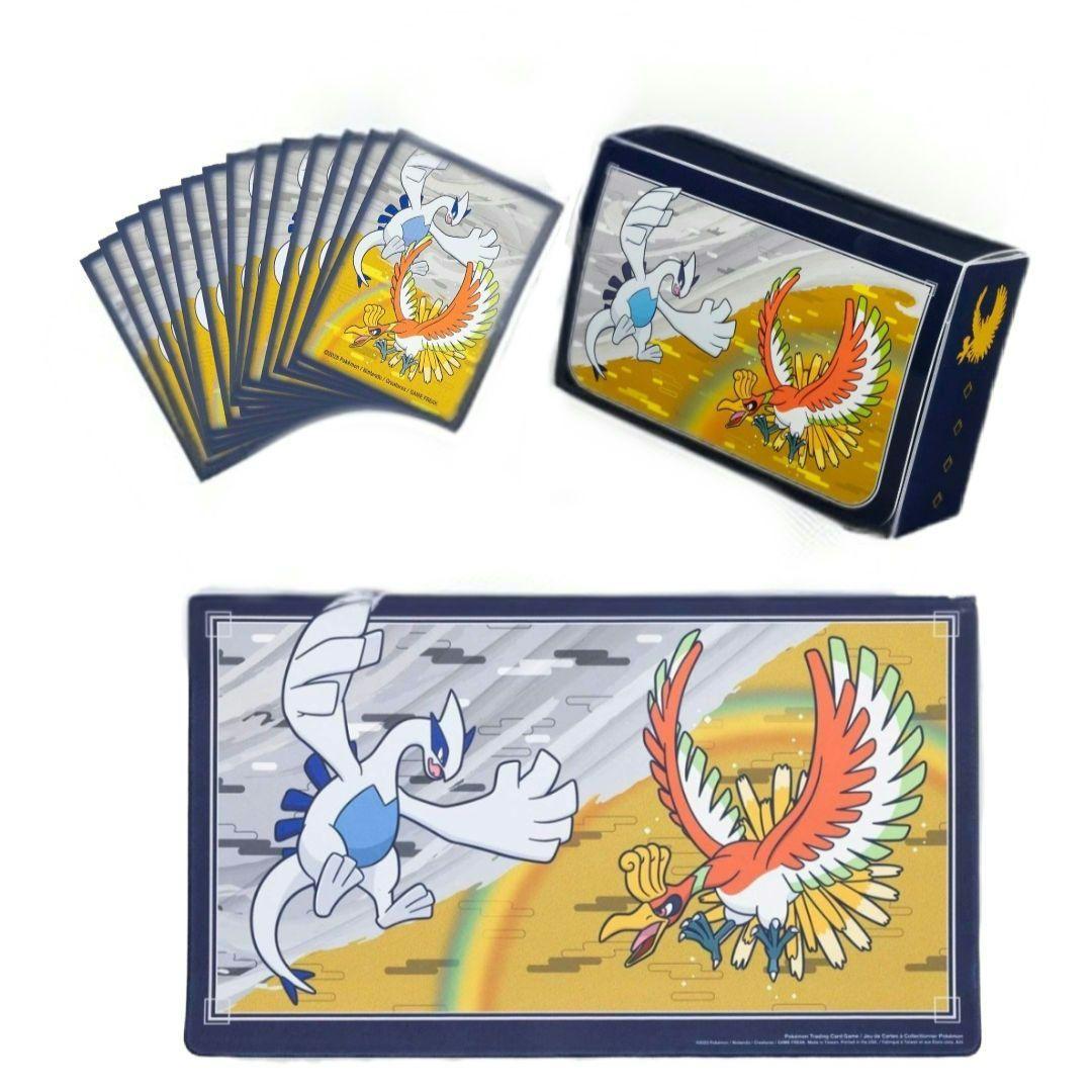 ルギア&ホウオウ プレイマット スリーブ デッキケース 海外ポケモン