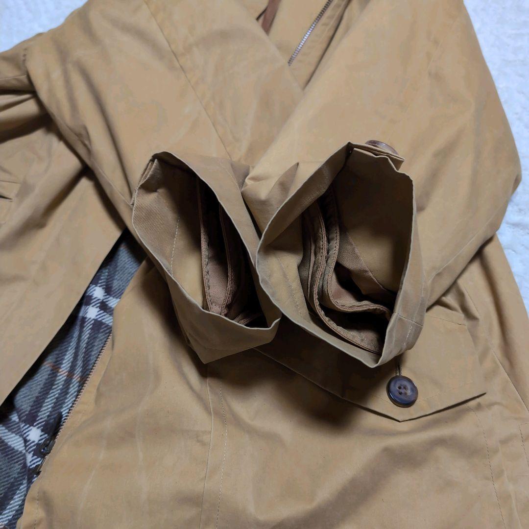 Burberrys' バーバリー マスタードイエロー キルティングライナー付