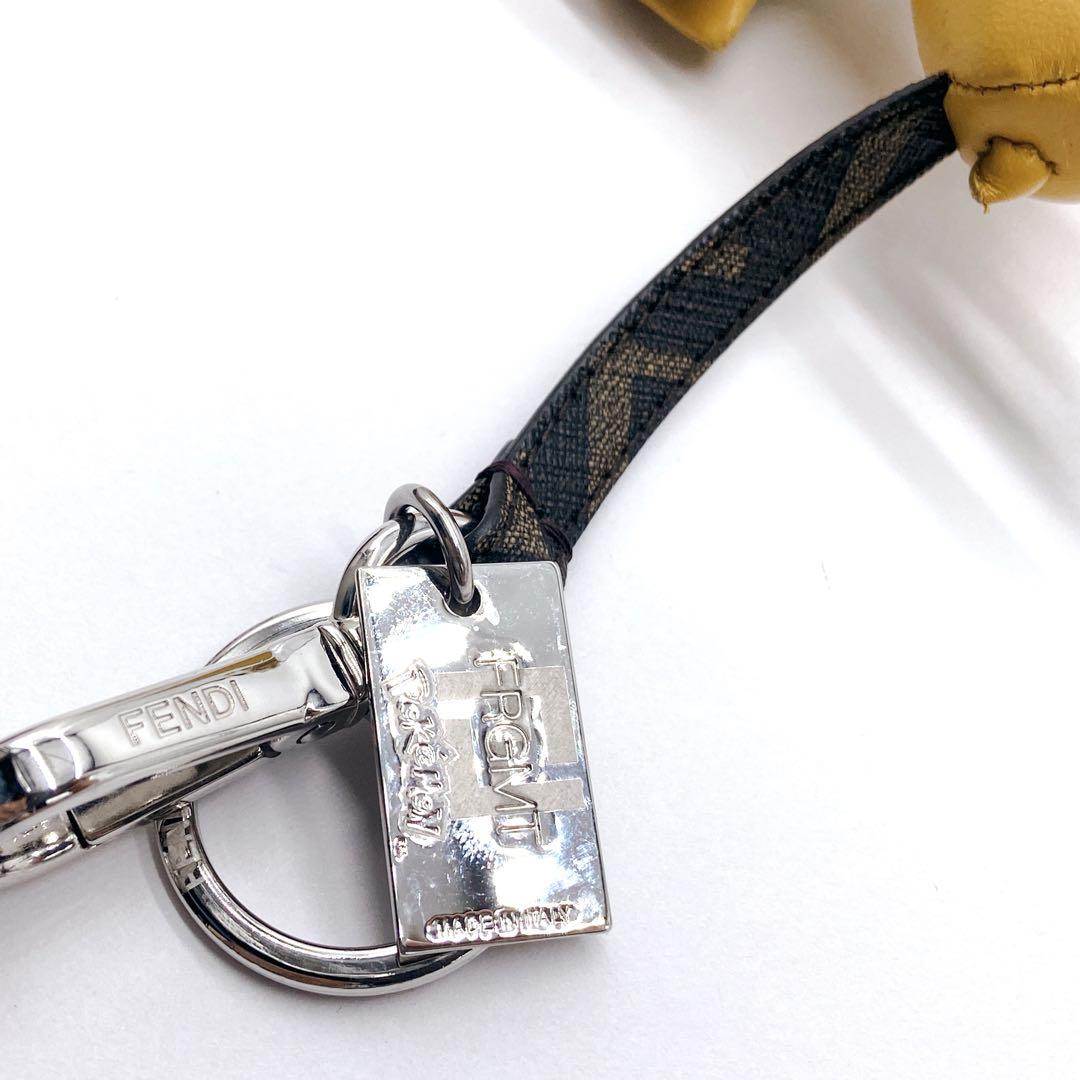 極美品✨FENDI フェンディ フラグメント カイリュー レザー チャーム