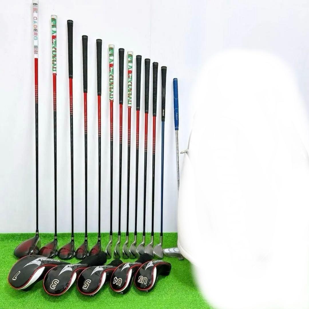 TOUR STAGE V773 メンズゴルフセット 13本 初心者