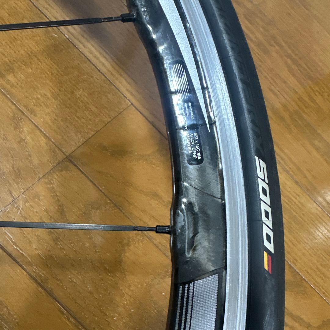 Shimano RS81 C35 10速用ホイール タイヤ付き