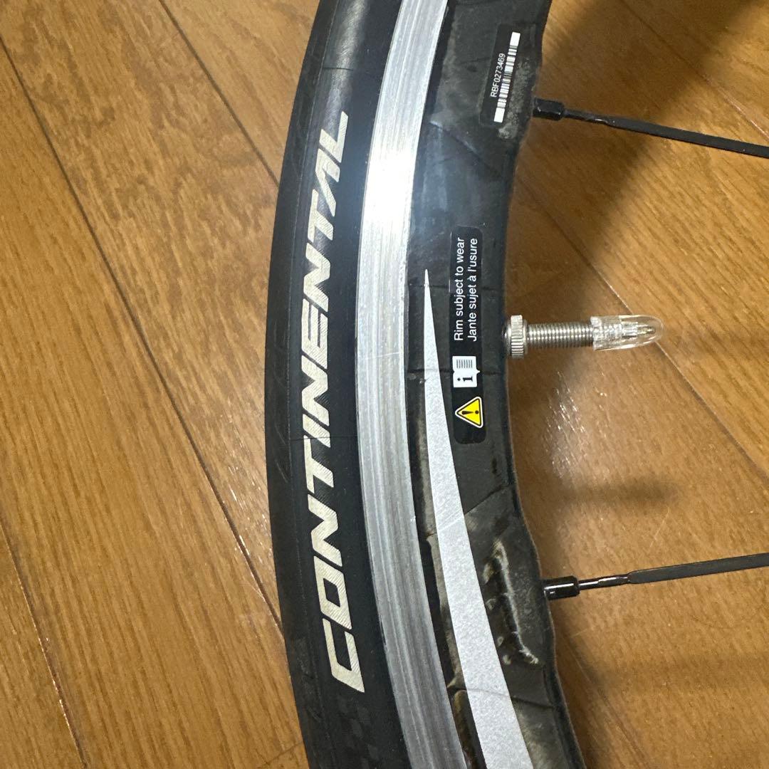 Shimano RS81 C35 10速用ホイール タイヤ付き