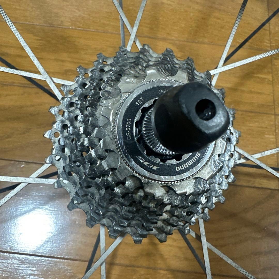 Shimano RS81 C35 10速用ホイール タイヤ付き
