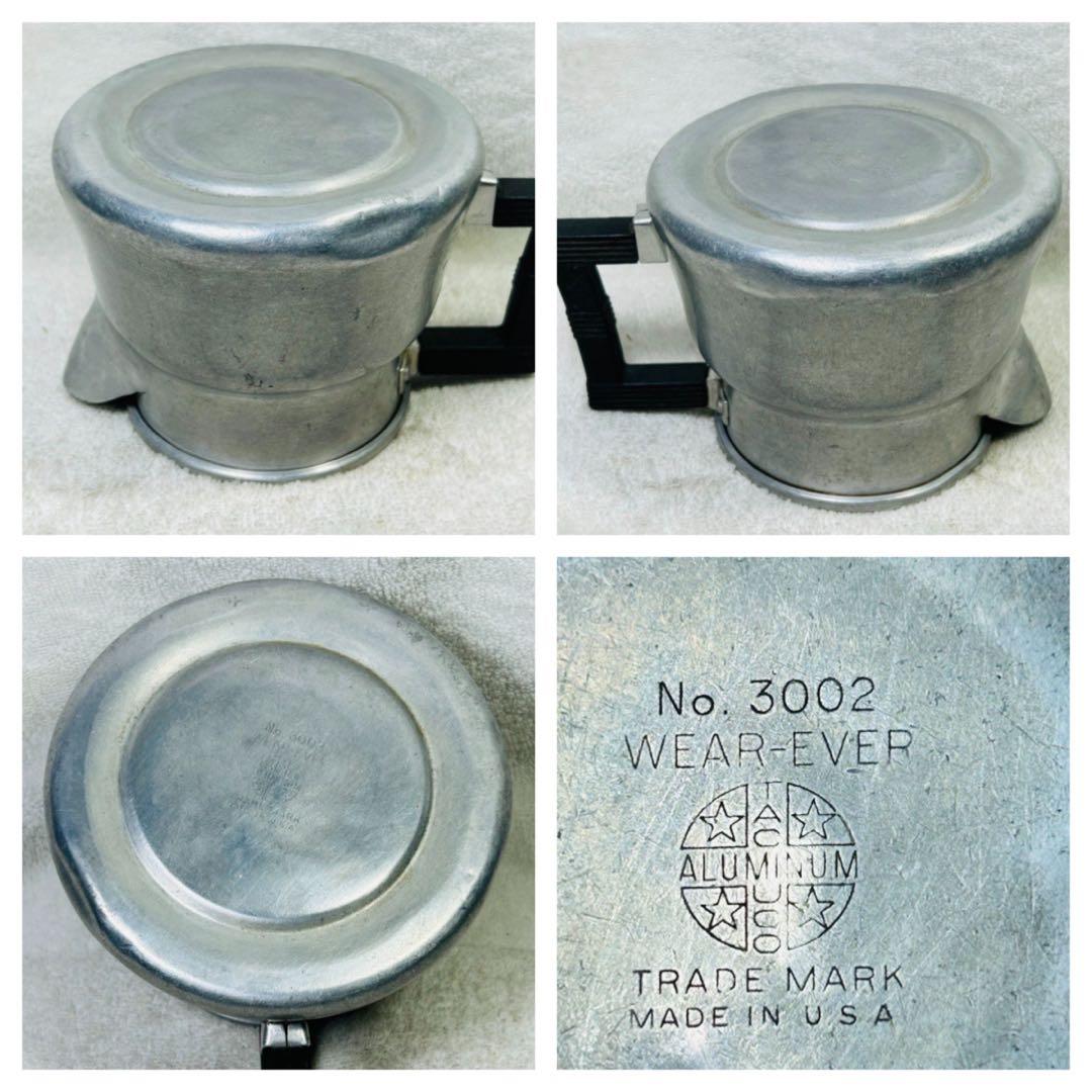 良品　VTG アメリカ製ウェアーエバー社コーヒーポット パーコレータ3002