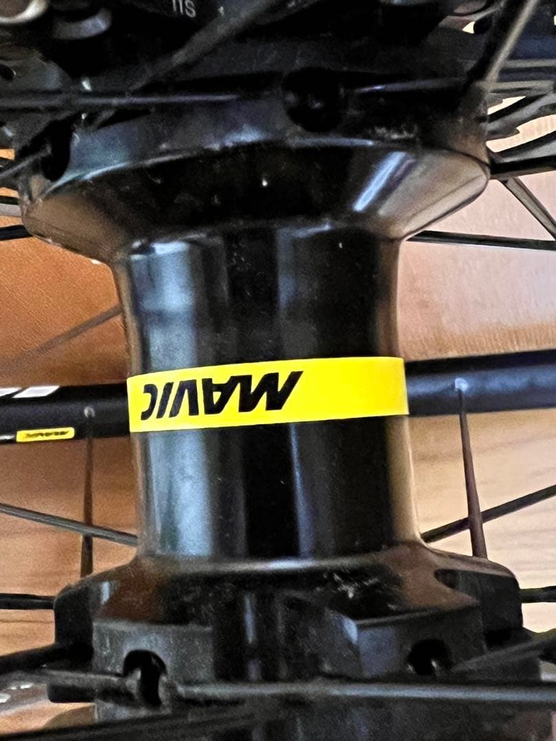 MAVIC AKSIUM disc 走行100km程度