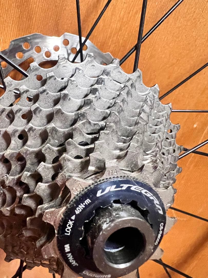 MAVIC AKSIUM disc 走行100km程度