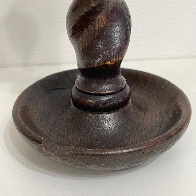 最終値下げ イギリス製 アンティーク キャンドルスタンド2本セット