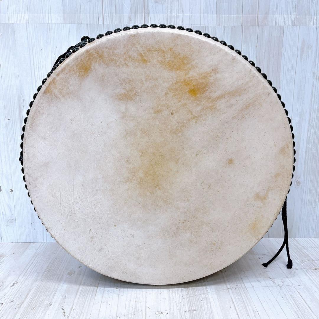 平胴太鼓 平太鼓 1尺3寸 一尺三寸 くり抜き お祭り 応援 和太鼓 和楽器