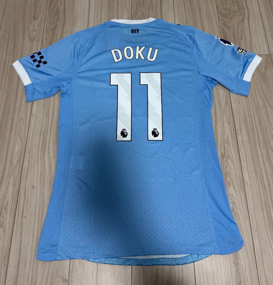 25/26 マンチェスター・シティ  ユニフォーム DOKU Mサイズ