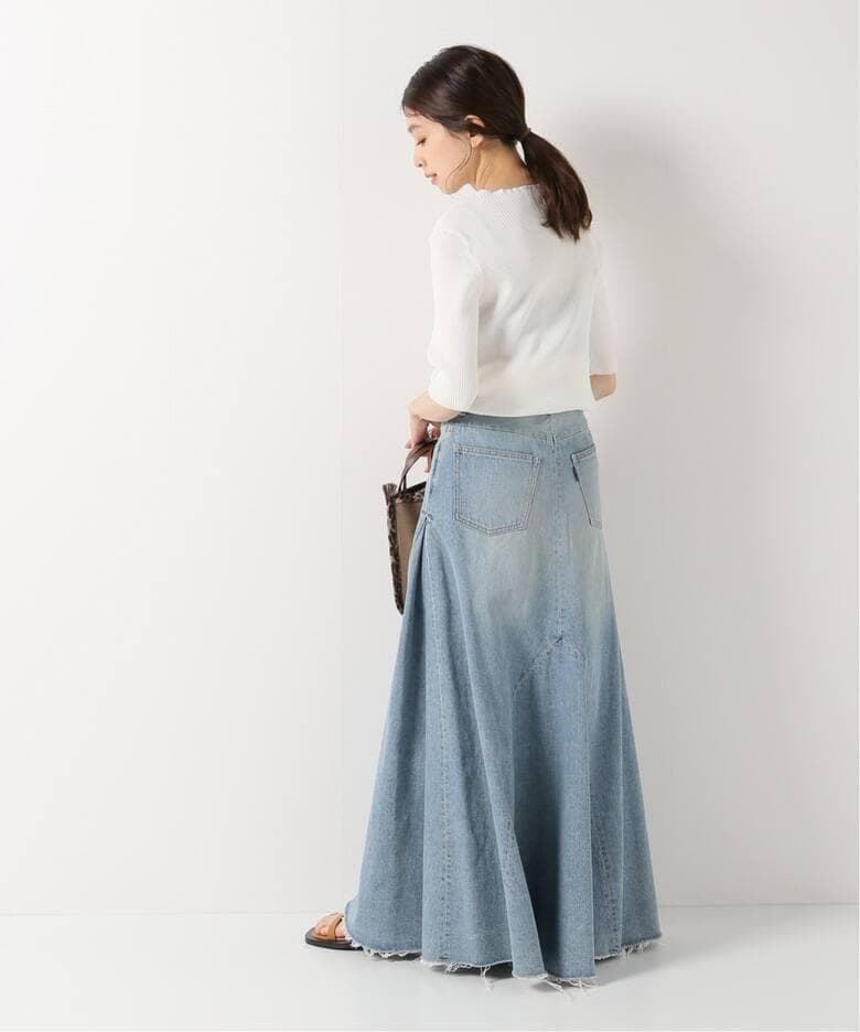 【美品】マディソンブルー 5POCKET REMAKE デニム ロングスカート