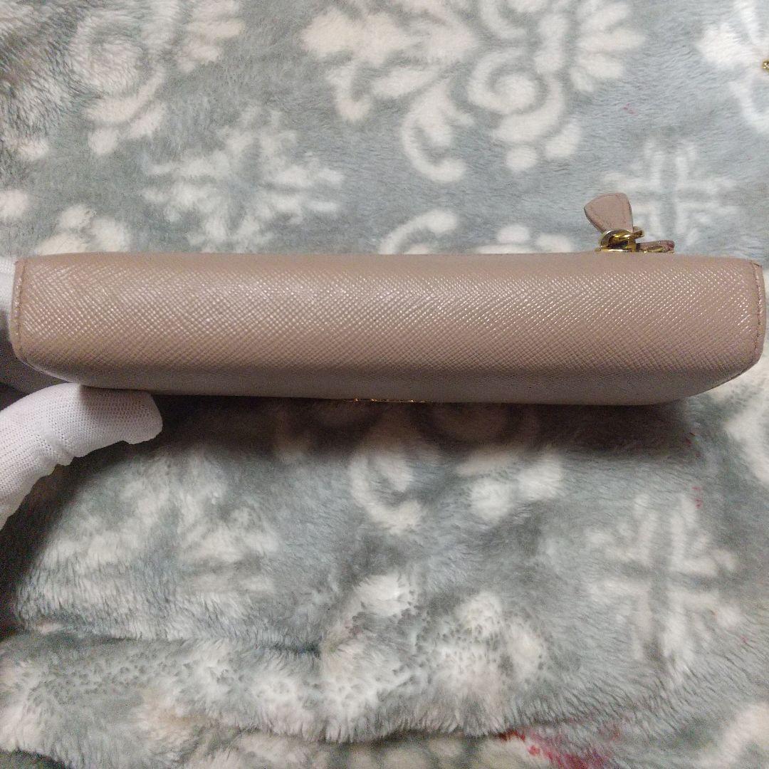 PRADA サフィアーノベージュ 長財布 カードケース付き 新 モデル