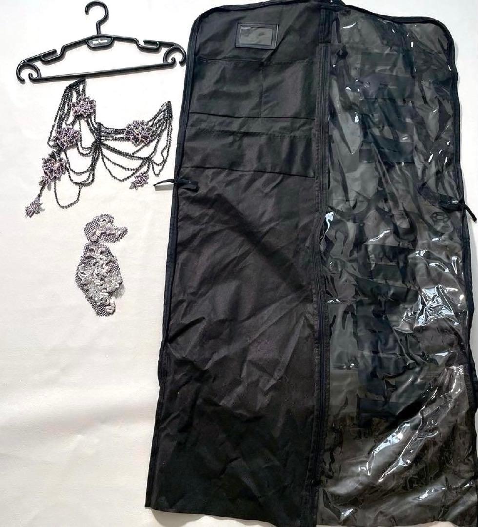 【らんまる】TAKA DANCE　社交ダンス衣装 ロングドレス ビジュー