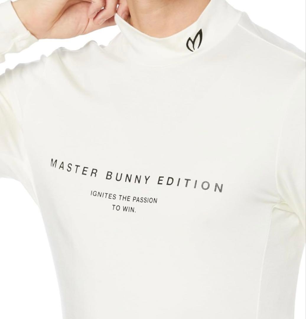 新品 パーリーゲイツ マスターバニー デュアルウォームベア天カットソー7 3L白