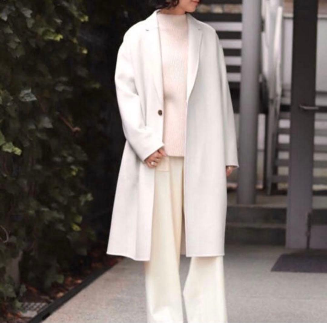 GALERIE VIE ライトメルトン チェスターコート