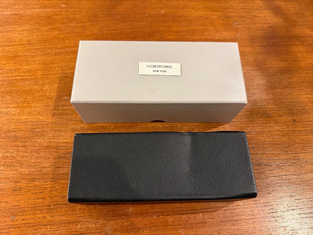 【超美品】THOM BROWNE トムブラウン メガネサングラス 鼈甲46◻︎20
