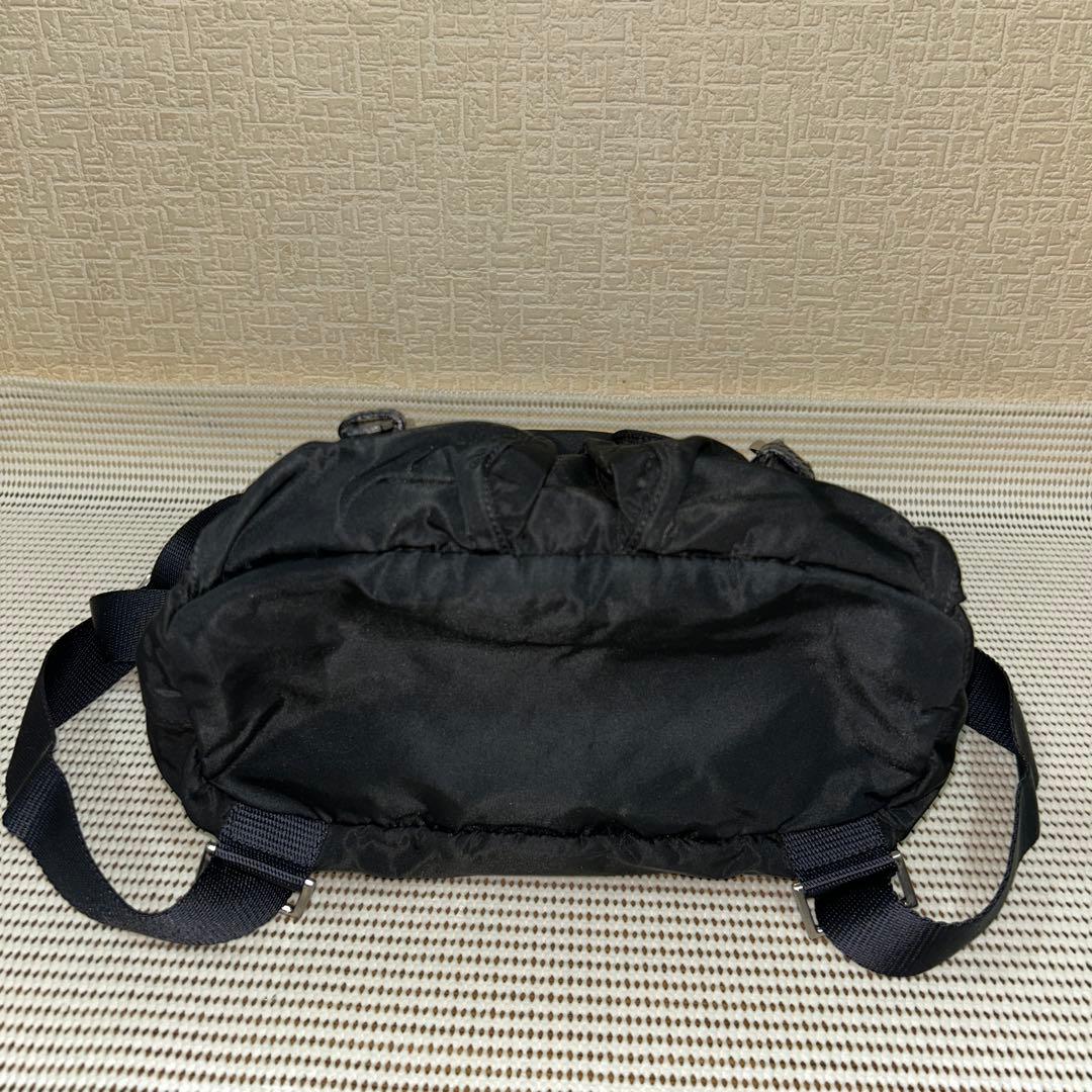PRADA プラダ ナイロン リュック ブラック 三角ロゴ 正規品