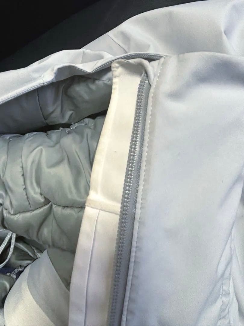 mont-bell パウダーホップパーカ　S ライトグレー