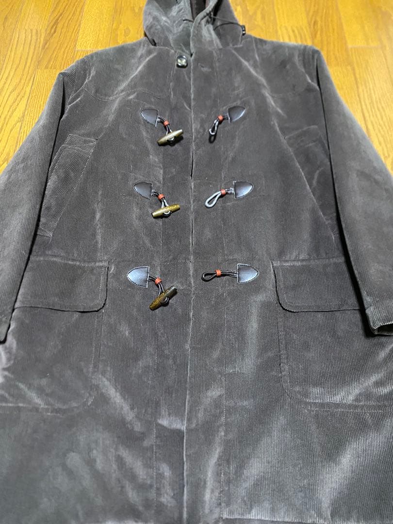 パルジレリ ダークブラウン コーデュロイ ダッフルコート - メルカリ